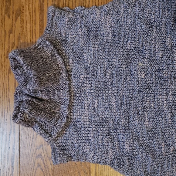 Holt Renfrew Vintage Knitted Turtleneck Sweater Vest - Picture 3 of 12